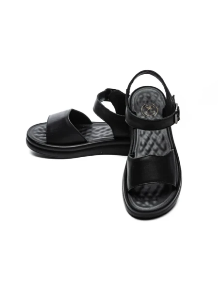 Sandale Dama din piele naturala 28-50 BLACK | FORMAZIONE