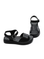 Sandale Dama din piele naturala 28-50 BLACK | FORMAZIONE