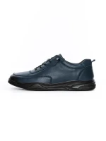 Pantofi Casual Barbati din piele naturala 10200 BLUE | ADVANCER