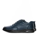 Pantofi Casual Barbati din piele naturala 10200 BLUE | ADVANCER