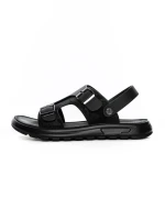 Sandale Barbati din piele naturala 6807 BLACK | ADVANCER