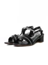 Sandale Dama din piele naturala 22069 BLACK | FORMAZIONE