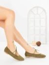Balerini Dama PS888-16 ARMY GREEN | CINK ME