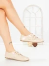 Pantofi Casual Dama PA93T-1 BEIGE | CINK ME