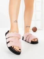 Papuci Dama cu Talpa Joasa LB510-108 PINK | CINK ME
