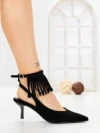 Pantofi Stiletto GH5-20 BLACK | CINK ME