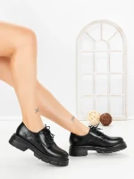 Pantofi Casual Dama 1-709 BLACK | VIVIRICH