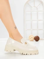 Pantofi Casual Dama 8808 BEIGE | L.DAY