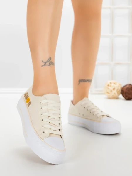 Tenisi Dama 309-9 BEIGE | ABLOOM