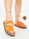 Papuci Dama cu Talpa Joasa SY1107 ORANGE | ABLOOM