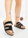Papuci Dama cu Talpa Joasa SY1107 BLACK | ABLOOM