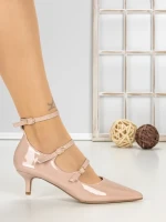 Pantofi Stiletto U788-76F BEIGE | CINK ME