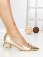 Pantofi Stiletto DB-3438 GOLD | BUONAROTTI
