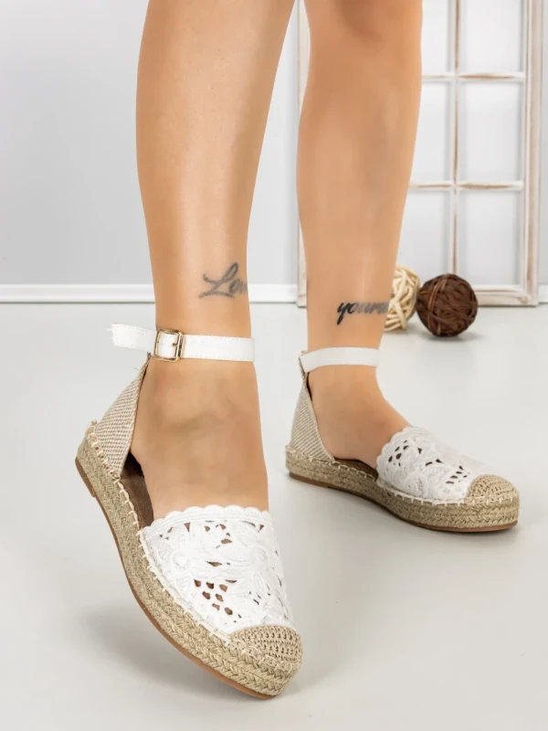 Pantofi Casual Dama 5LE97 WHITE | MEI