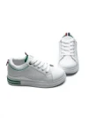 Pantofi Sport Fete C900 WHITE-GREEN | GALLEVANI