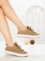 Pantofi Sport Dama AD-5240 KHAKI | BUONAROTTI