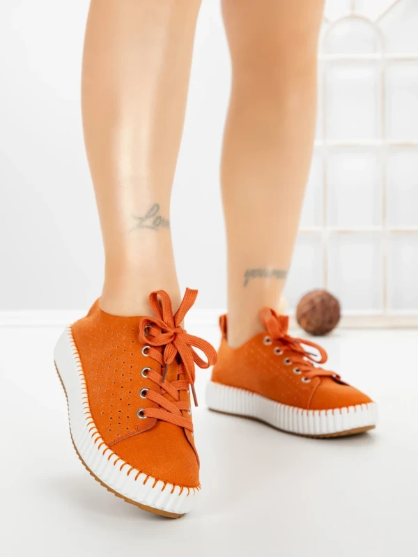 Pantofi Sport Dama AD-5240 ORANGE | BUONAROTTI