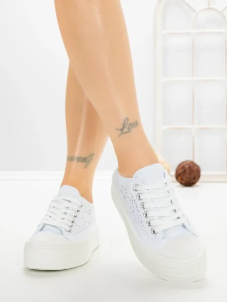 Pantofi Sport Dama CD-5047 WHITE | BUONAROTTI