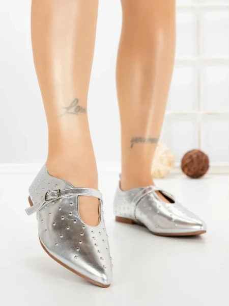 Pantofi Casual Dama 8236 SILVER | CM