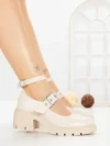 Pantofi Casual Dama 8252 BEIGE | CM