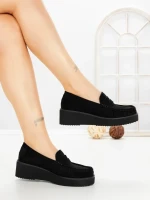 Pantofi Casual Dama 77-654 BLACK | CM