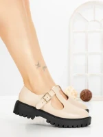 Pantofi Casual Dama 77-571 BEIGE | CM