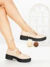 Pantofi Casual Dama 77-571 BEIGE | CM