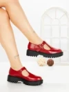 Pantofi Casual Dama 77-571 WINE | CM