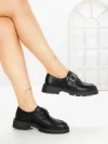Pantofi Casual Dama 77-653 BLACK | CM
