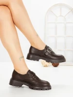 Pantofi Casual Dama 77-653 BROWN | CM