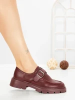 Pantofi Casual Dama 77-653 BURGUNDY | CM
