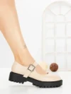 Pantofi Casual Dama 77-573 BEIGE | CM