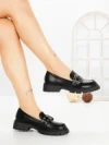 Pantofi Casual Dama 77-652 BLACK | CM