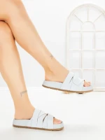 Papuci Dama cu Platforma 2021 BLUE | GALLEVANI