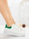 Pantofi Sport Dama TT-9 WHITE-GREEN | EMAS