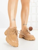 Pantofi Casual Dama PP-8 KHAKI | EMAS