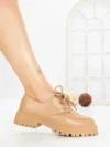 Pantofi Casual Dama PP-8 KHAKI | EMAS