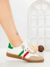 Pantofi Sport Dama LA-79 RED-GREEN | ANDERINA