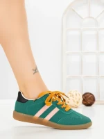 Pantofi Sport Dama LA-79 GREEN-FUCHSIA | ANDERINA