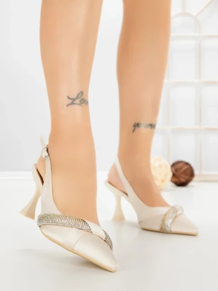 Pantofi Stiletto JM981 BEZI | ANNALISE