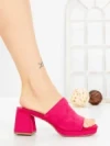 Papuci Dama cu Toc JM170F FUCHSIA | ANNALISE