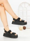 Sandale Dama cu Platforma JM576 NEGRO | ANNALISE