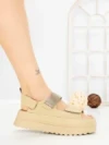 Sandale Dama cu Platforma JM576 GREEN | ANNALISE