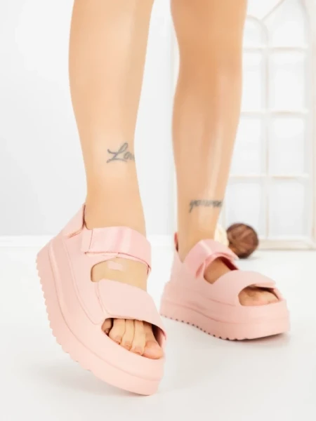 Sandale Dama cu Platforma JM576 ROSA | ANNALISE