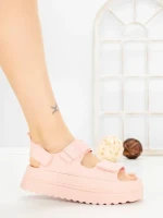 Sandale Dama cu Platforma JM576 ROSA | ANNALISE