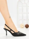 Pantofi Stiletto 13GB-22 BLACK | CINK ME
