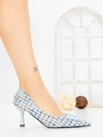 Pantofi Stiletto 88089 BLUE | GOWIN
