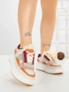 Sneakers Dama 24009 KHAKI | GOWIN