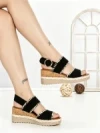 Sandale Dama cu Talpa Joasa LU023 BEIGE | GOWIN