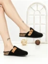 Papuci Dama cu Talpa Joasa H-119 BLACK | STEPHAN